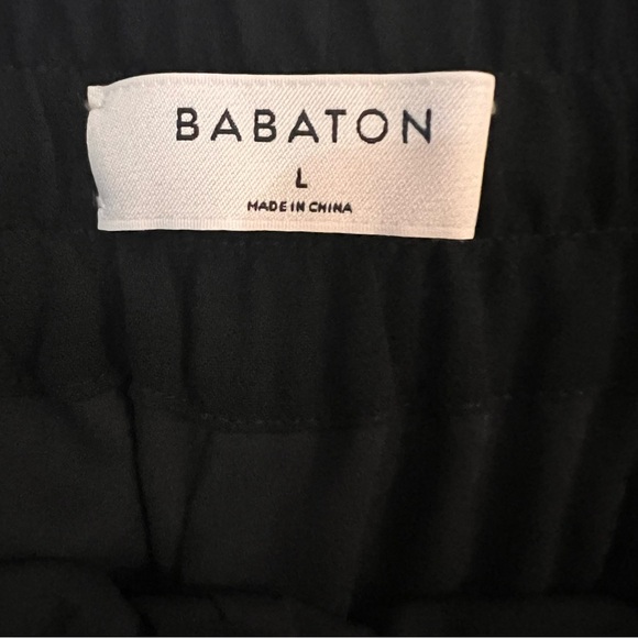 Babaton Luiz culottes high waist wide leg cropped size L like new condition - Picture 15 of 15